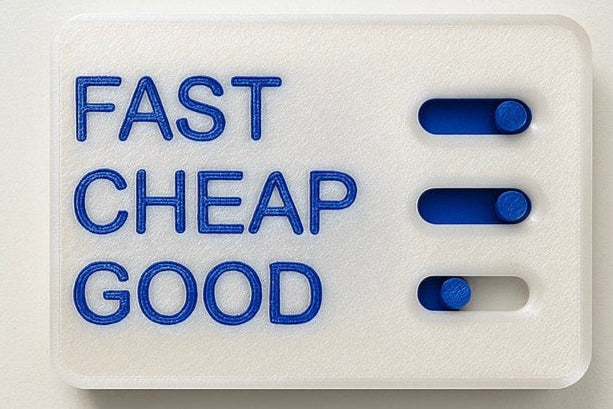 Fast, Good, Cheap Fidget